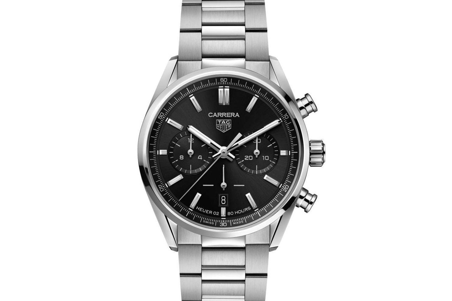 タグ・ホイヤーの腕時計「カレラ」ブラックやブルーダイヤルの新作4型、初代モデルのディテール踏襲 