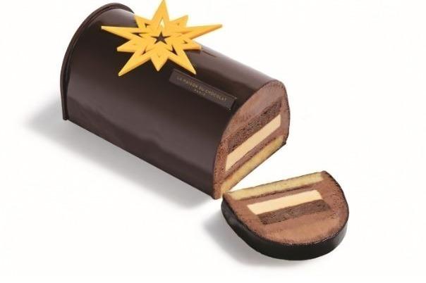 ラ・メゾン・デュ・ショコラのクリスマス、“クラッカーの音”着想のチョコレートやクリスマスケーキ 