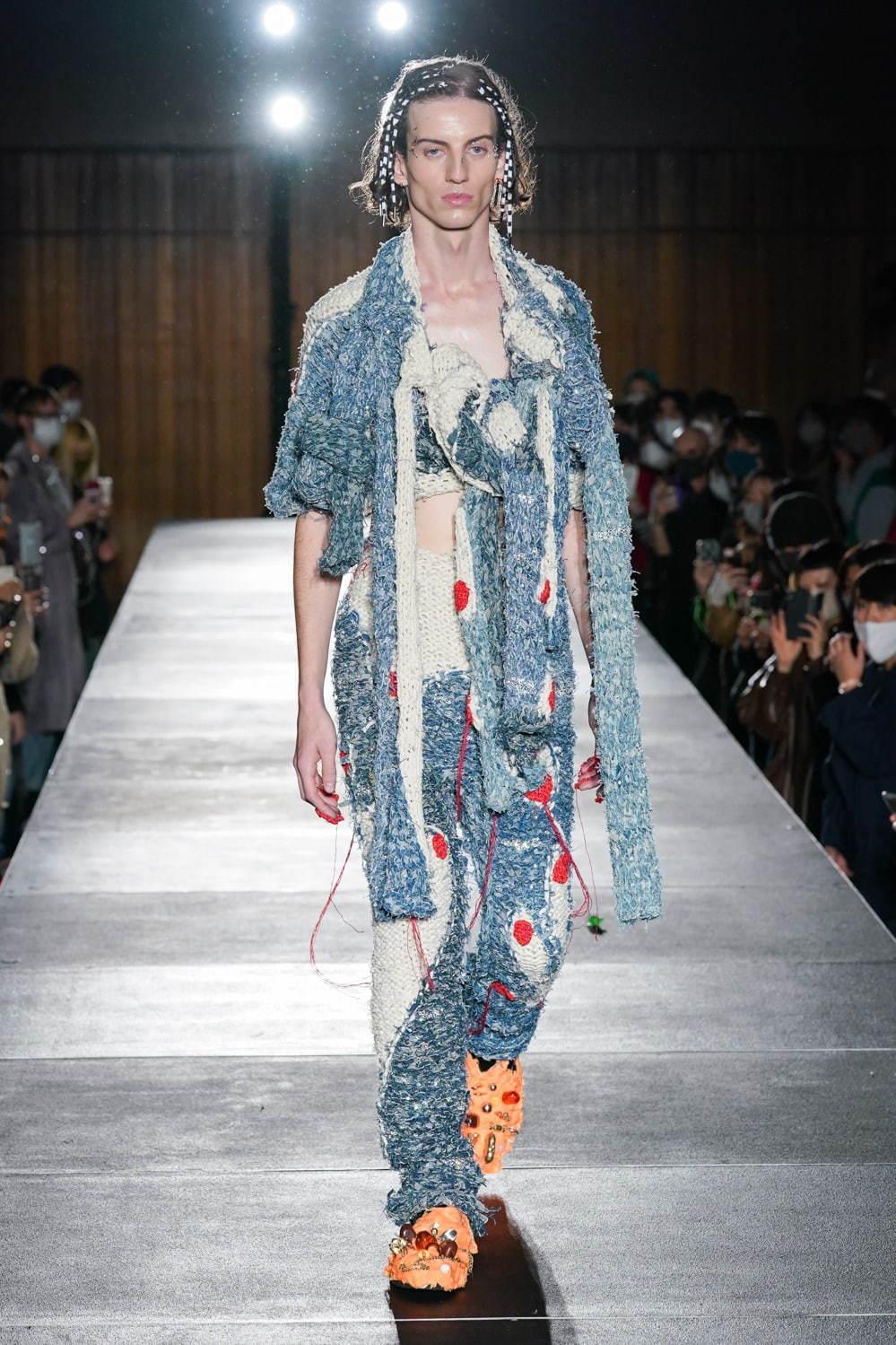 ピリングス 2021年春夏コレクション - リョウタムラカミが改名、編み目が織りなす“饗宴” コピー