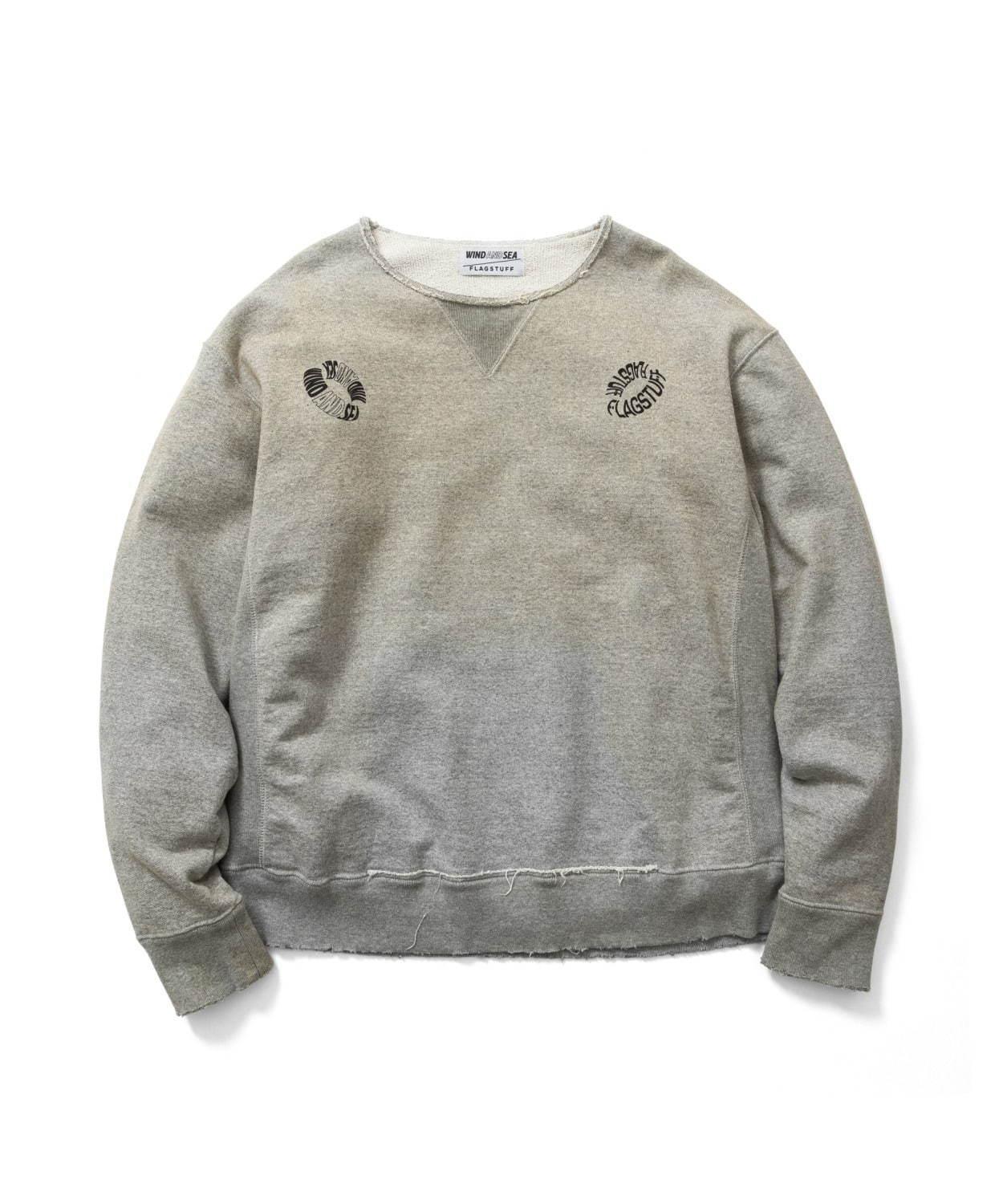 ウィンダンシー×フラグスタフ“海と太陽”着想のTシャツや日焼け加工を施したスウェットなど コピー ウィンダンシー×フラグスタフ“海と太陽”着想のTシャツや日焼け加工を施したスウェットなど コピー