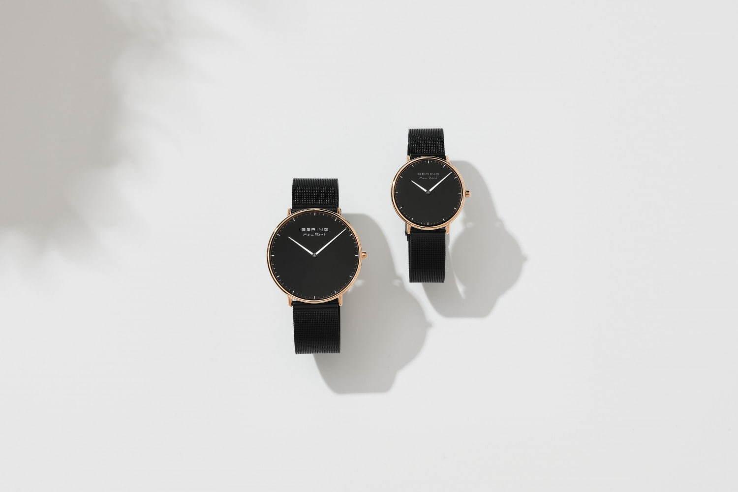 ベーリングからマックス・レネ監修の新作腕時計、ケースが日食のように際立つミニマルな一本 コピー