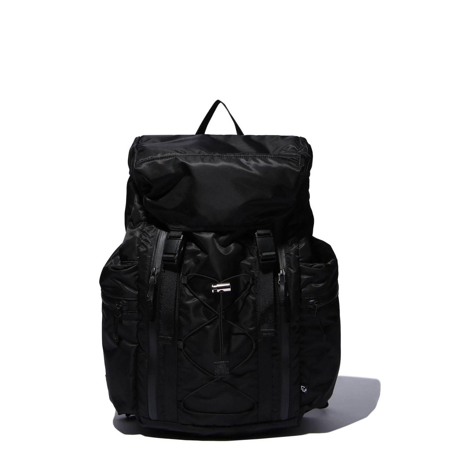 デンハム×ラミダスのバッグ&財布"オールブラック"のナイロン素材で、2WAY仕様のポーチも コピー デンハム×ラミダスのバッグ&財布"オールブラック"のナイロン素材で、2WAY仕様のポーチも コピー