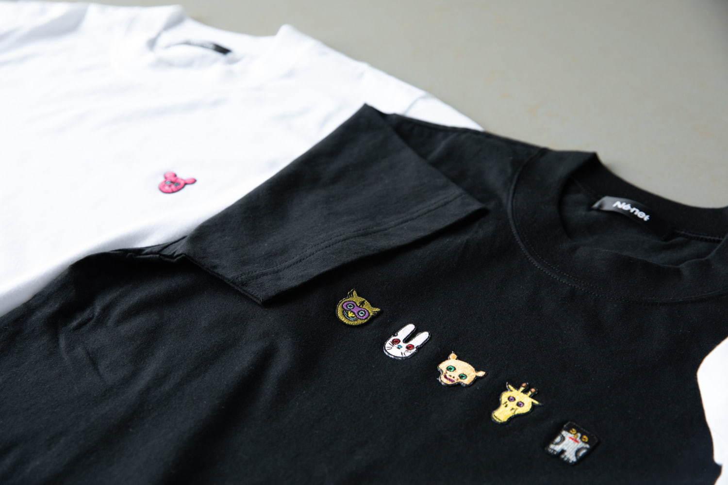 ネ・ネットから動物モチーフのワッペン付きTシャツ&ハンドタオル、ネコ人やゾウ人など全17種 コピー ネ・ネットから動物モチーフのワッペン付きTシャツ&ハンドタオル、ネコ人やゾウ人など全17種 コピー