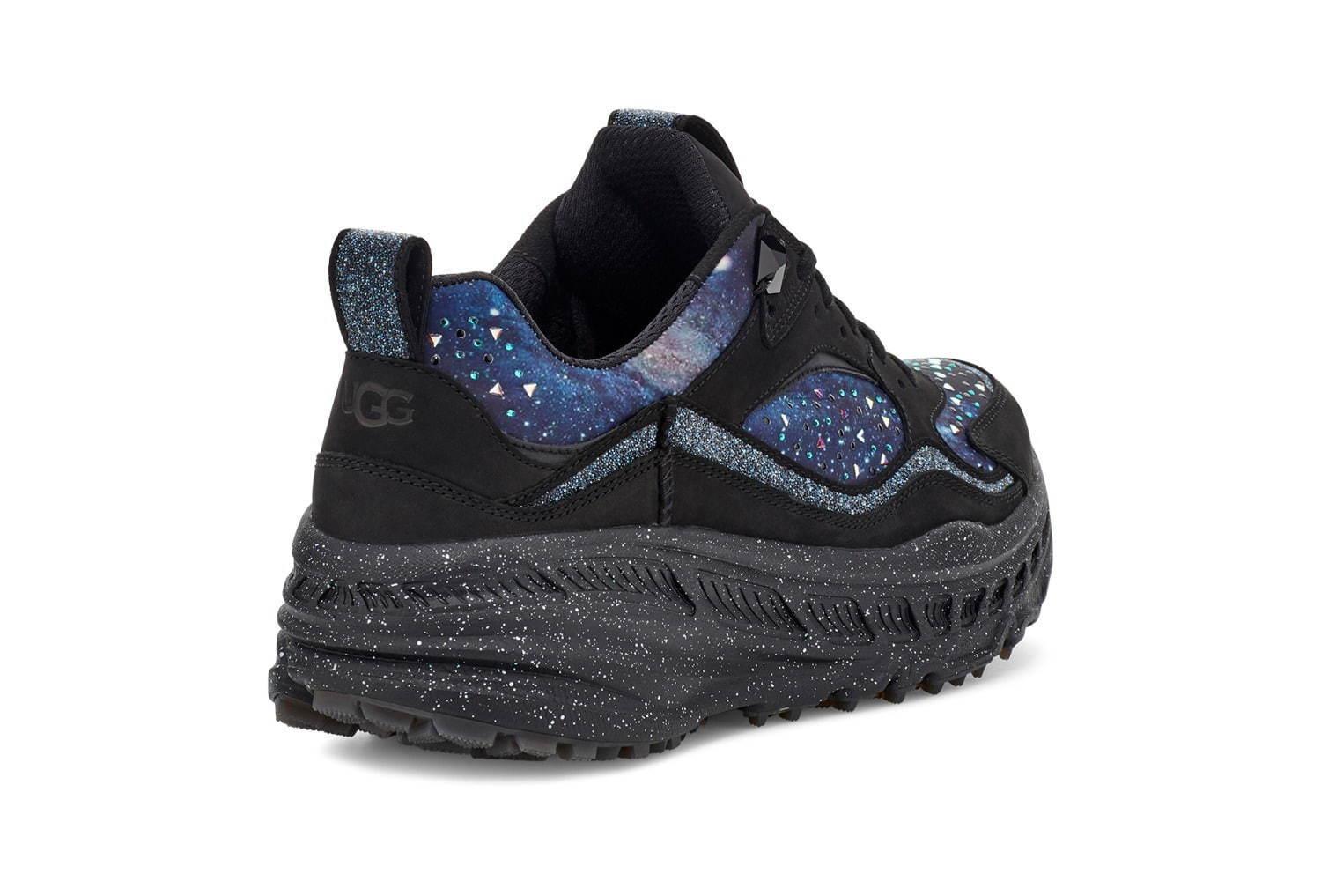 UGG“星空”柄の厚底スニーカー、輝くスワロフスキークリスタルをアッパーに散りばめて コピー UGG“星空”柄の厚底スニーカー、輝くスワロフスキークリスタルをアッパーに散りばめて コピー