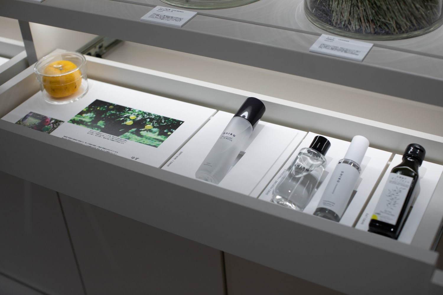 SHIRO 表参道本店がリニューアル、“自然素材のミュージアム”のような空間&限定パフュームも コピー SHIRO 表参道本店がリニューアル、“自然素材のミュージアム”のような空間&限定パフュームも コピー