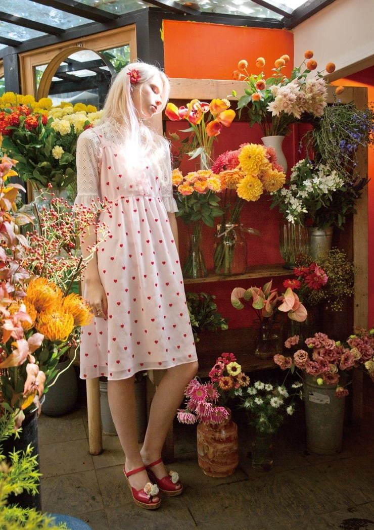 ミルク 2021年春コレクション - 春の訪れを教えてくれる花柄ドレスを主役に コピー