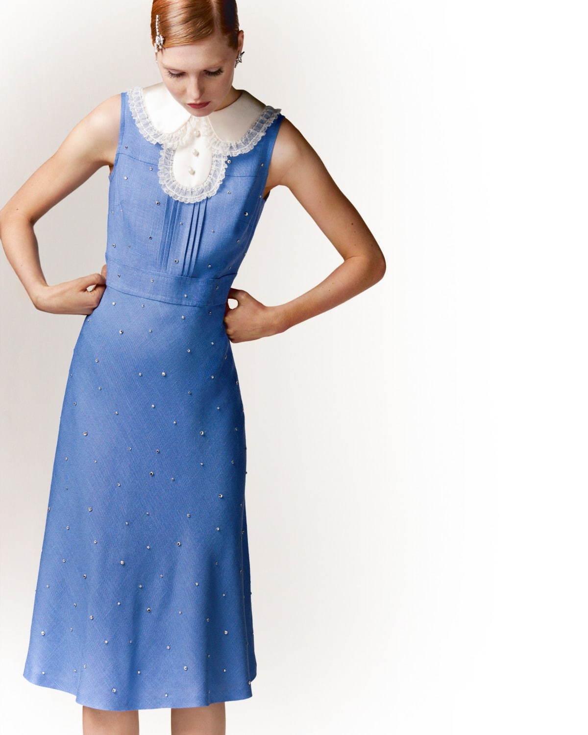 ミュウミュウ、ヴィンテージアイテムをリメイクした“1点物”ドレス - 青山店で全8種類発売 コピー