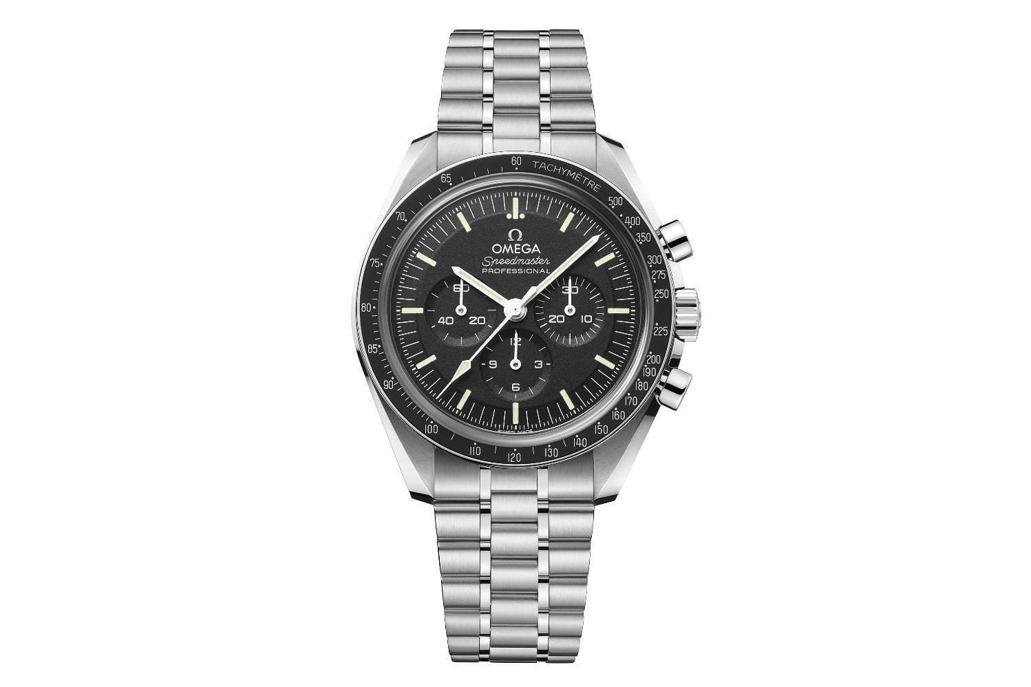 オメガの腕時計「スピードマスター ムーンウォッチ」マスター クロノメーター認定の新作 