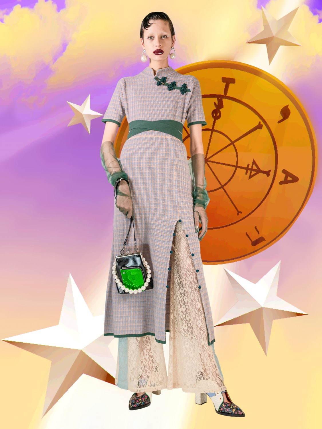 パメオポーズ2021年春コレクション - 「タロットカード」着想の女帝ワンピやチャイナドレス コピー