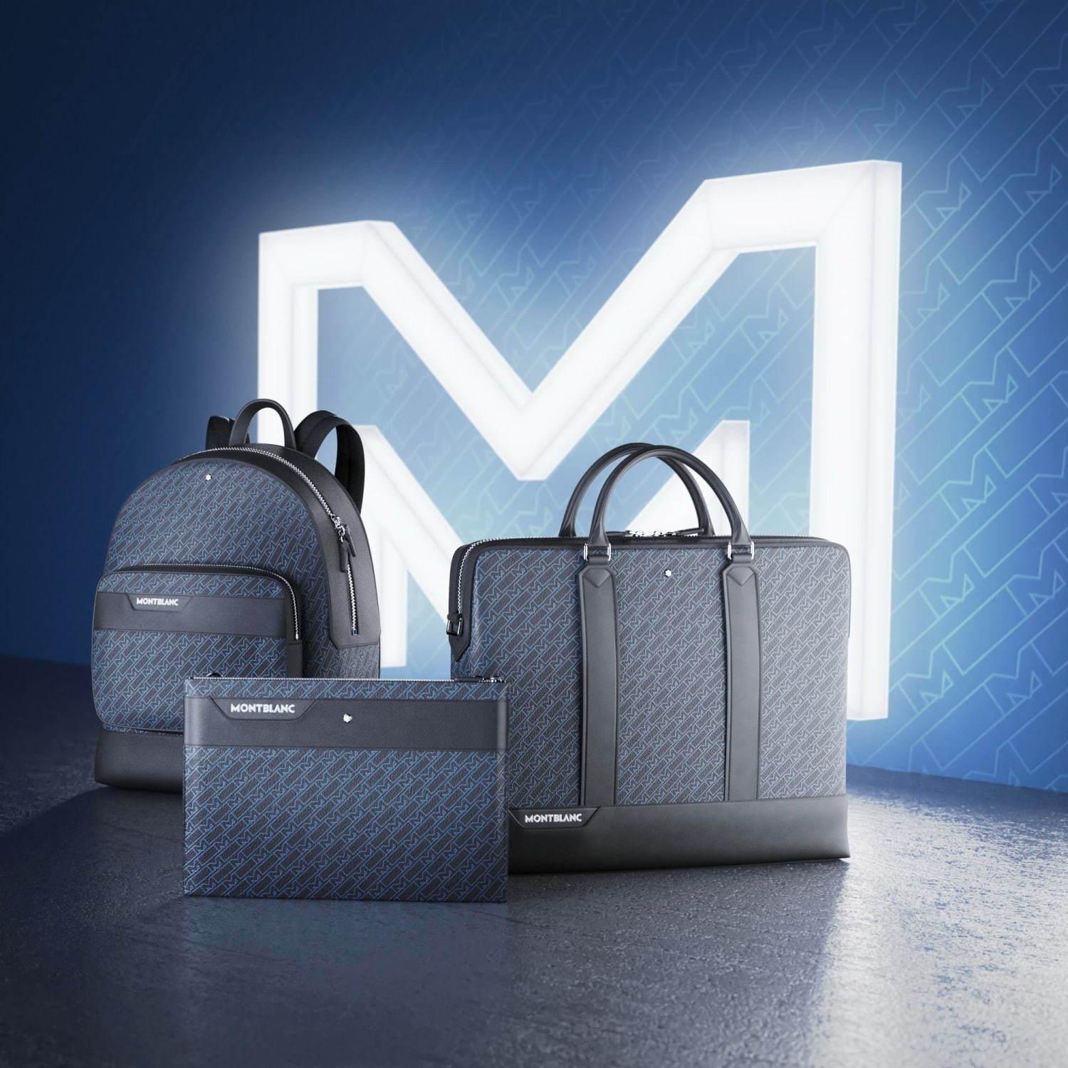 モンブランの新作レザーバッグ - “モノグラム”柄バックパックやダッフルバッグ、財布＆ポーチも コピー