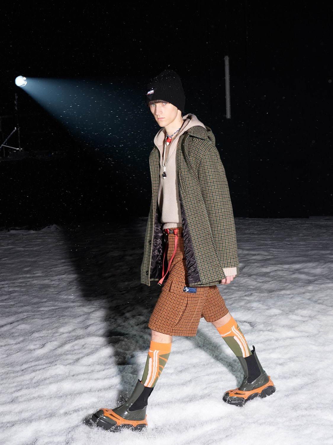 MSGM 2021年秋冬メンズコレクション - 雪山でのアドベンチャー、自然への羨望 コピー MSGM 2021年秋冬メンズコレクション - 雪山でのアドベンチャー、自然への羨望 コピー