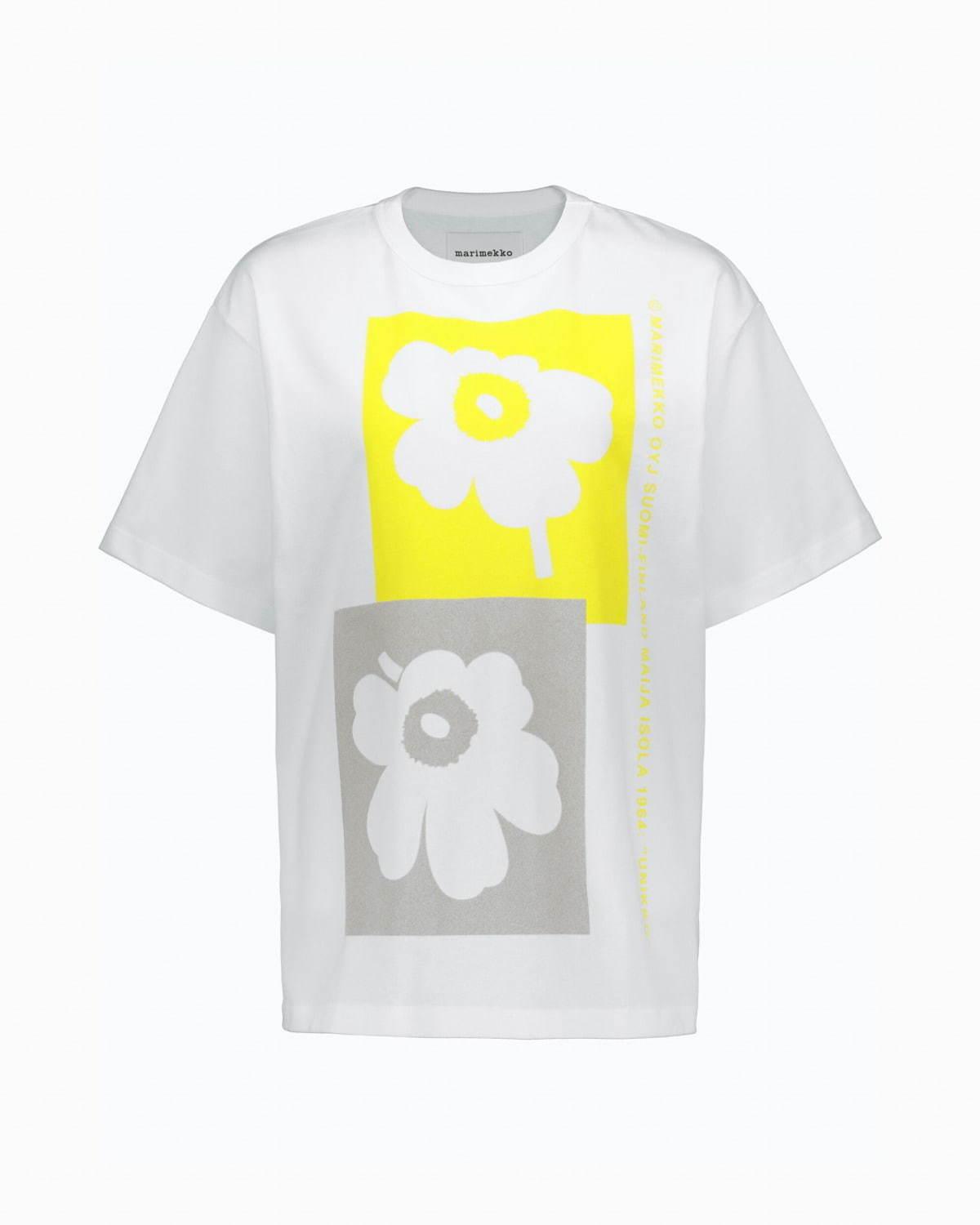 マリメッコ70周年コレクション“ウニッコ”のコラージュTシャツやマグカップ コピー