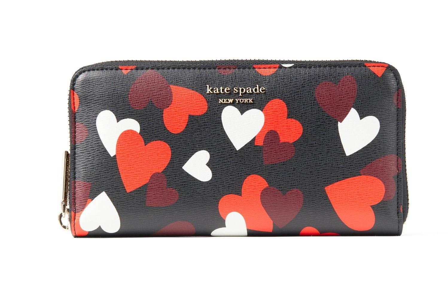 ケイト・スペード2021年バレンタインギフト、“ハート”モチーフの財布&3Dコインパース コピー
