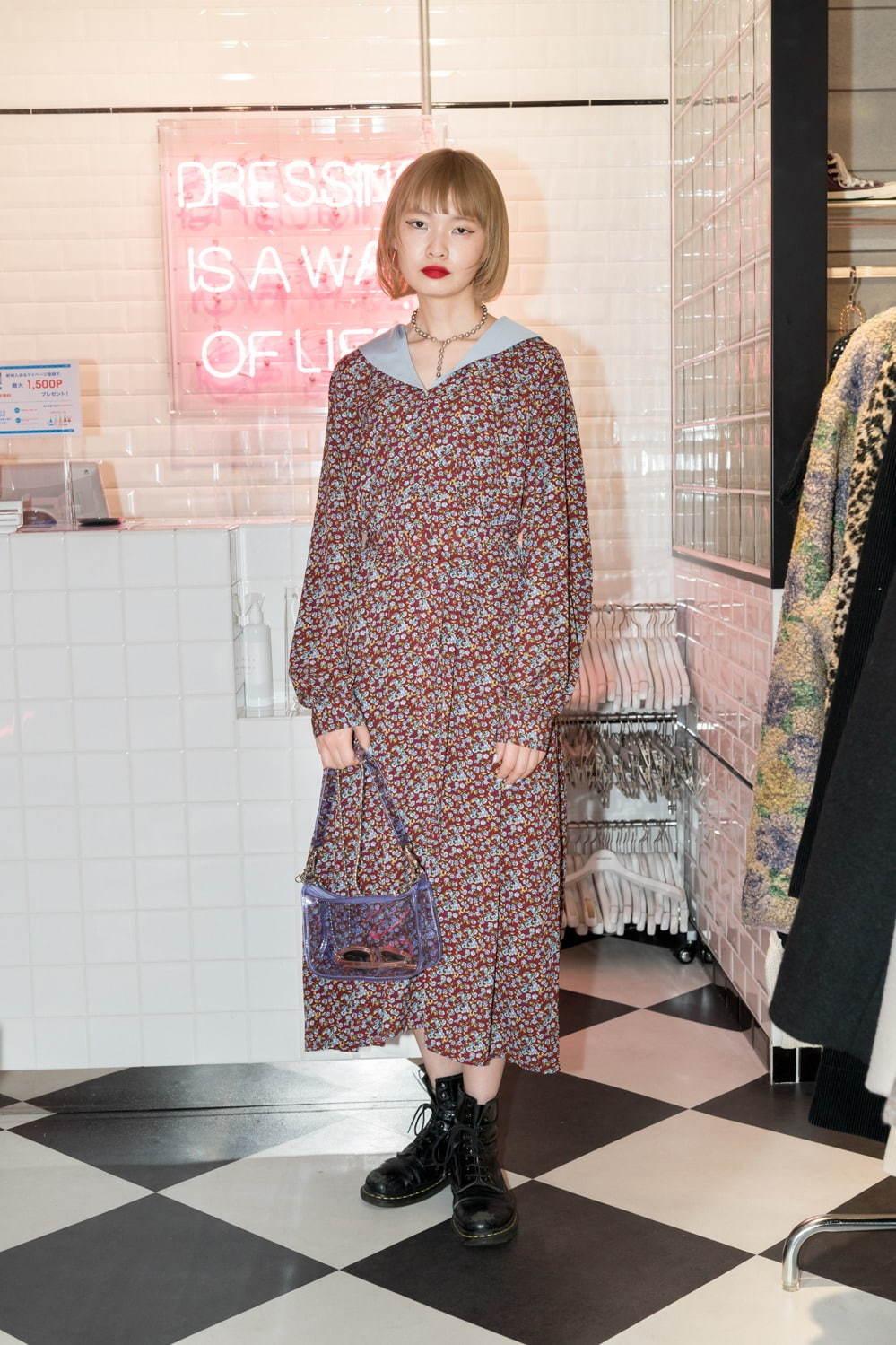 渋谷パルコ“可愛く楽しむ”春ファッション、新作ワンピをおしゃれに着こなす小物コーデ術 コピー