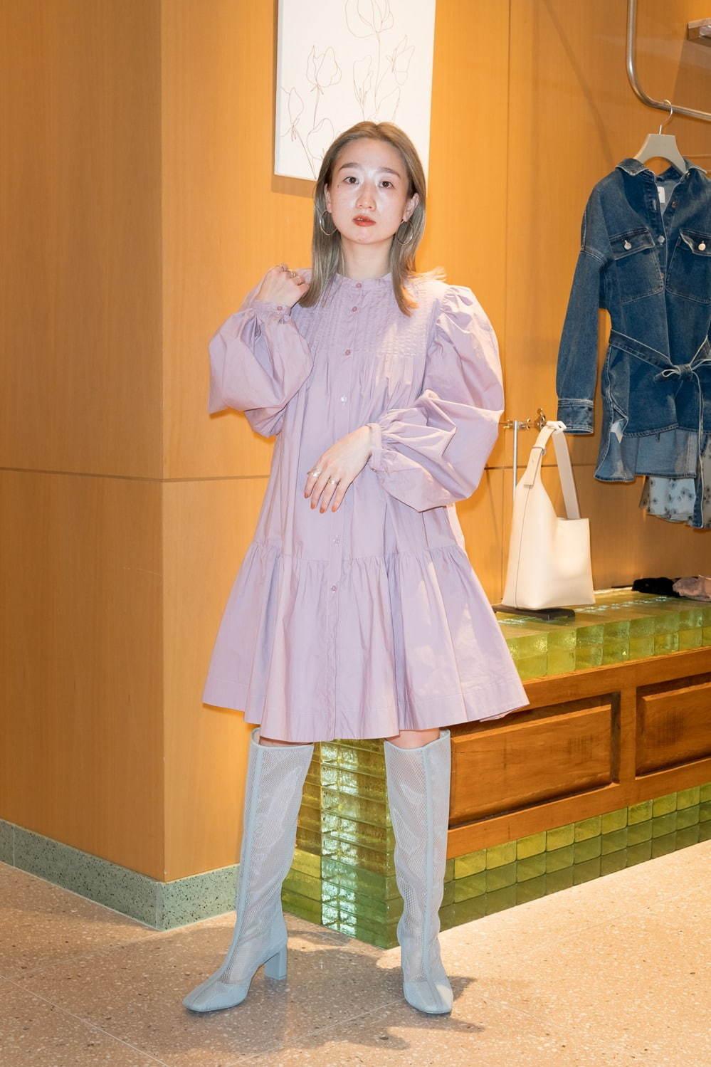 渋谷パルコ“可愛く楽しむ”春ファッション、新作ワンピをおしゃれに着こなす小物コーデ術 コピー