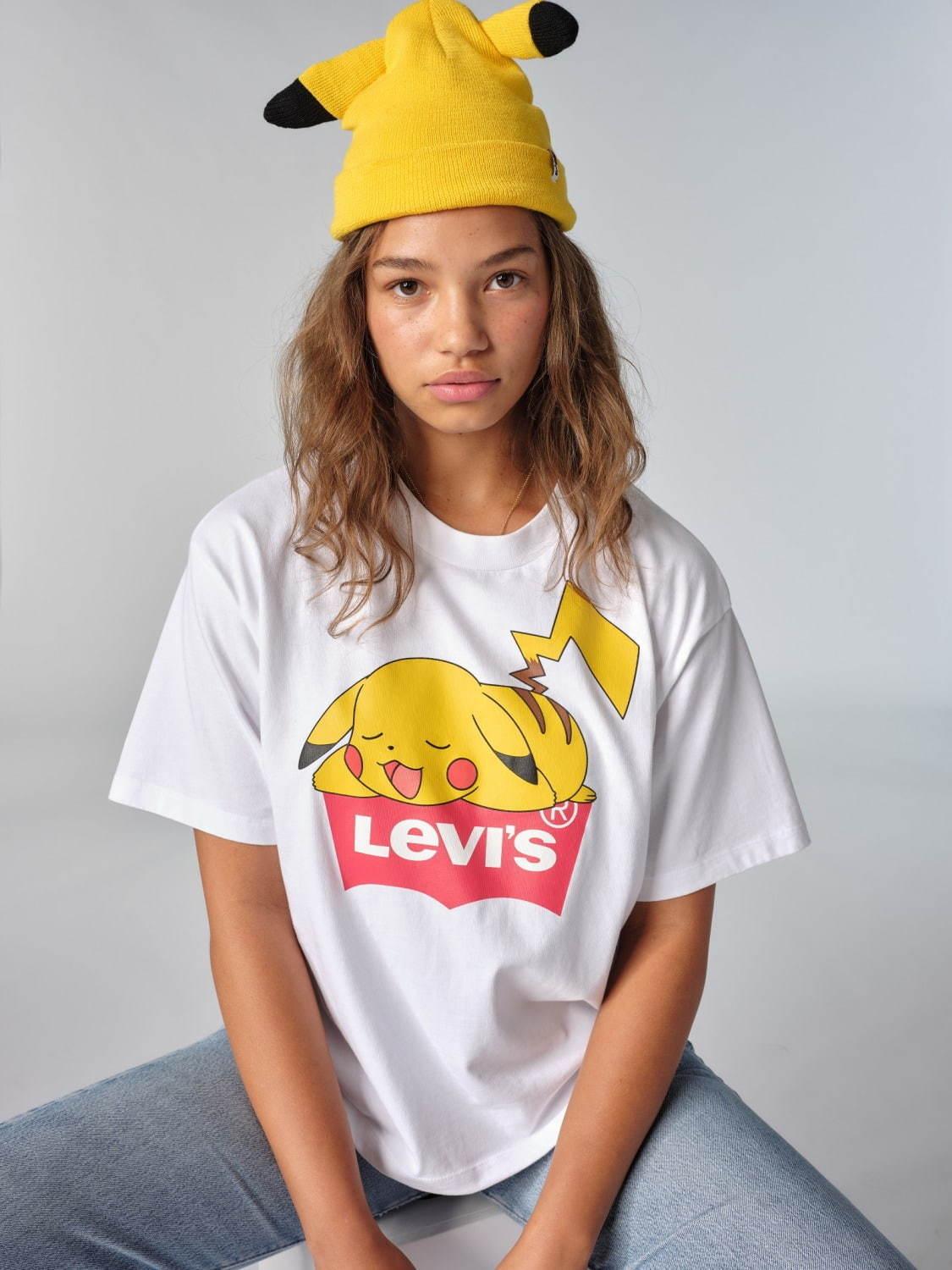 リーバイス × ポケモン、“ピカチュウ”パッチ&カントー地方の森プリントのジャケットやジーンズなど コピー リーバイス × ポケモン、“ピカチュウ”パッチ&カントー地方の森プリントのジャケットやジーンズなど コピー