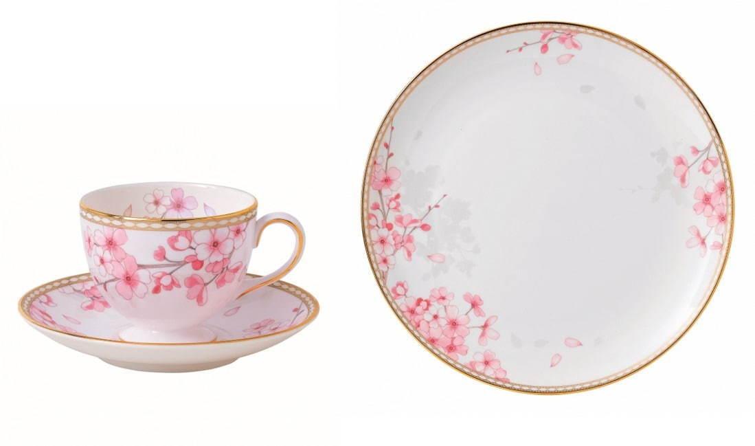 ウェッジウッド“桜の花びら”を描いた「スプリング ブロッサム」テーブルウェアの限定セット コピー ウェッジウッド“桜の花びら”を描いた「スプリング ブロッサム」テーブルウェアの限定セット コピー