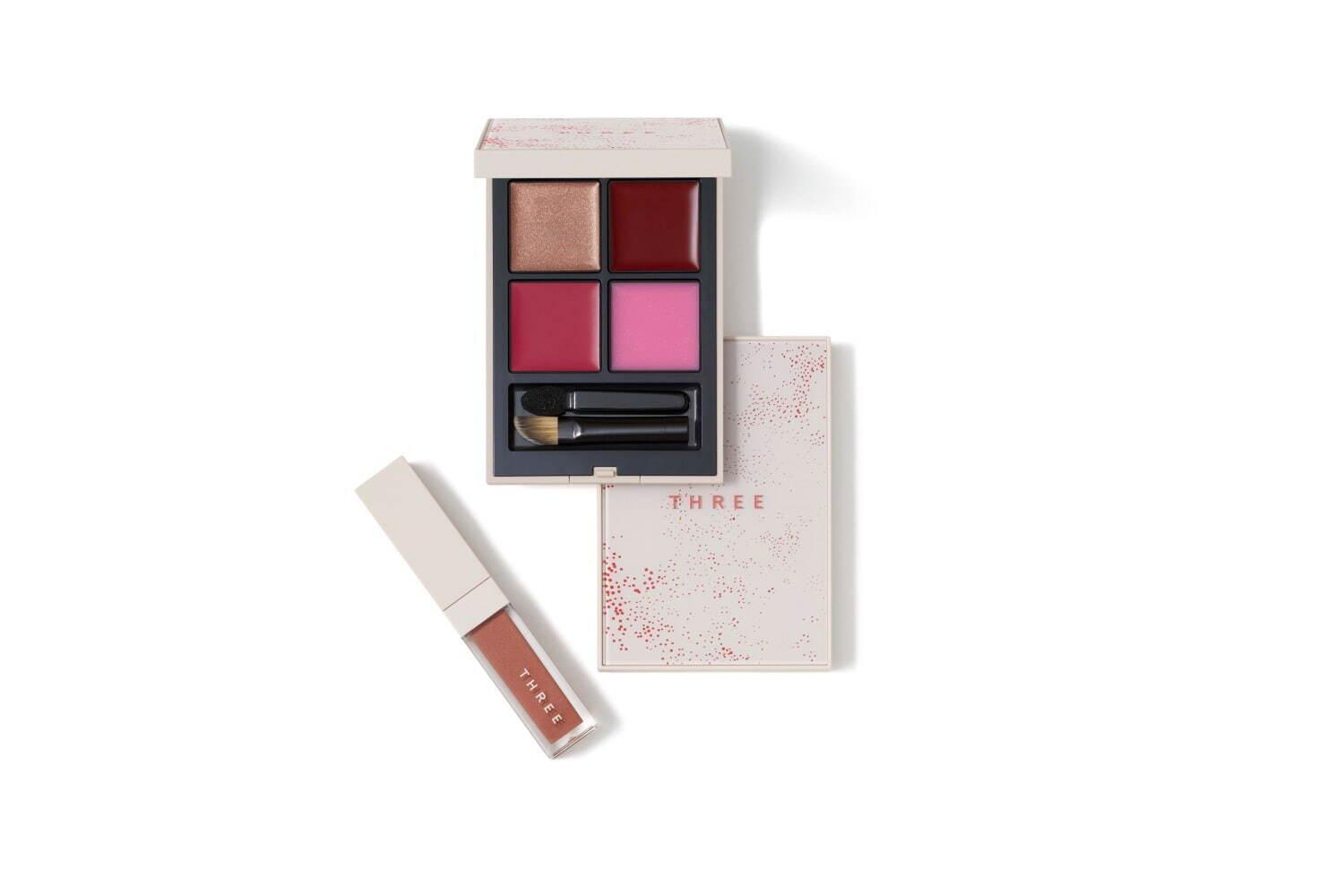 THREEさくら色リップ&アイパレットコフレ、桜咲く“春の情景”パールネイルも コピー THREEさくら色リップ&アイパレットコフレ、桜咲く“春の情景”パールネイルも コピー