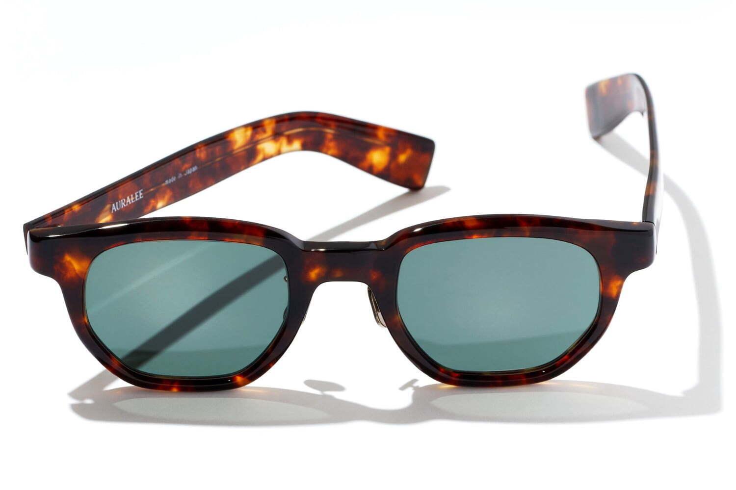 オーラリー“ヘキサゴン型レンズ”のサングラス、アイヴァン 7285のデザイナー中川浩考とコラボ 