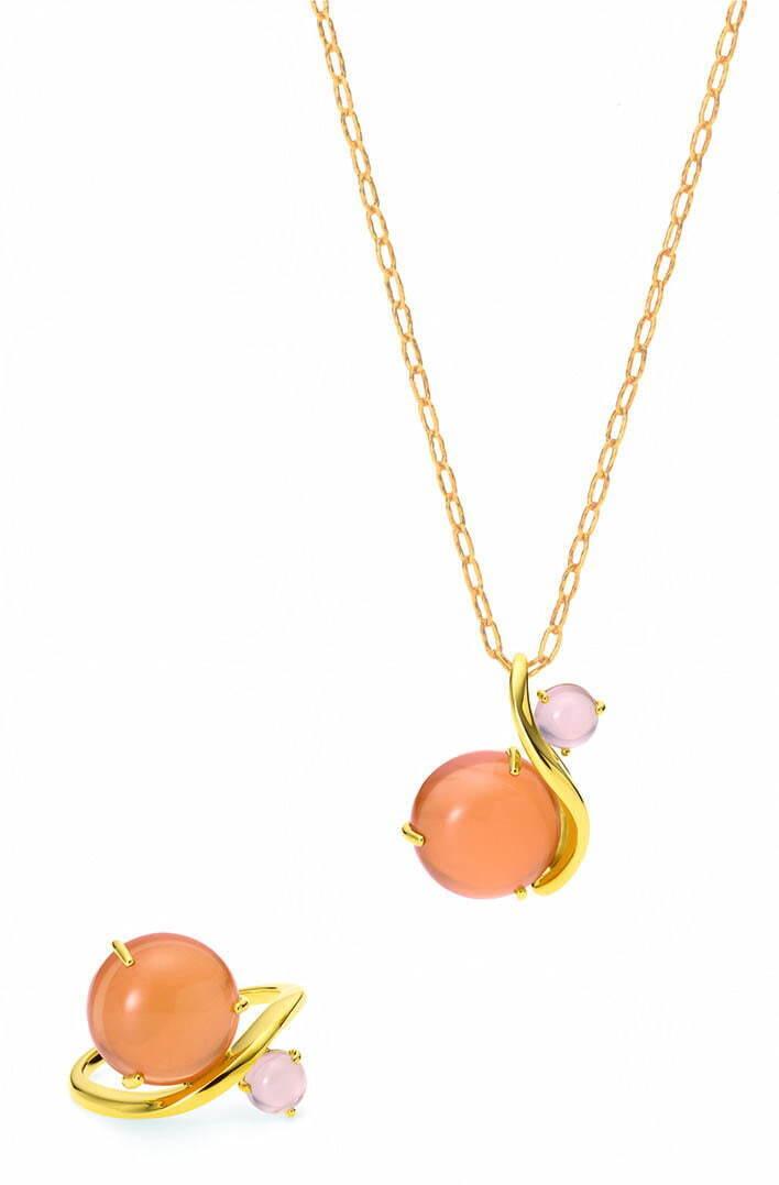 ニナ リッチ21年春夏“激しく降る雨”モチーフのネックレスや“カリブの花”イメージのリング コピー ニナ リッチ21年春夏“激しく降る雨”モチーフのネックレスや“カリブの花”イメージのリング コピー