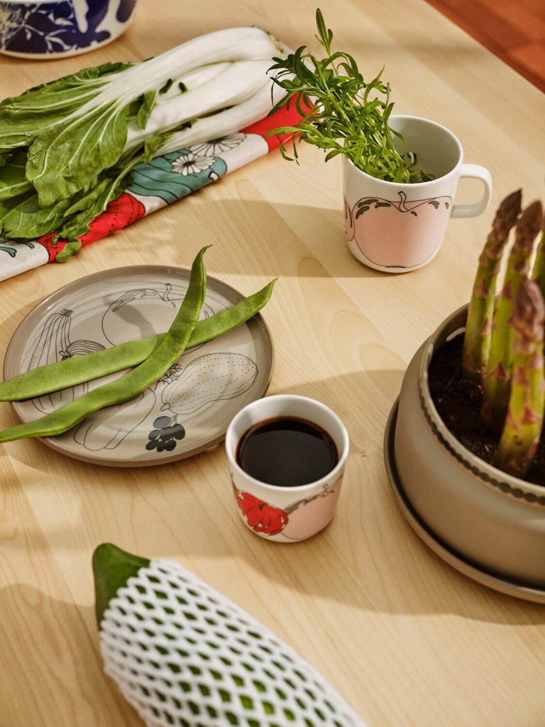 マリメッコ“果物&野菜”モチーフのテーブルウェア、アーカイブ復刻「イチゴの山」柄も コピー マリメッコ“果物&野菜”モチーフのテーブルウェア、アーカイブ復刻「イチゴの山」柄も コピー