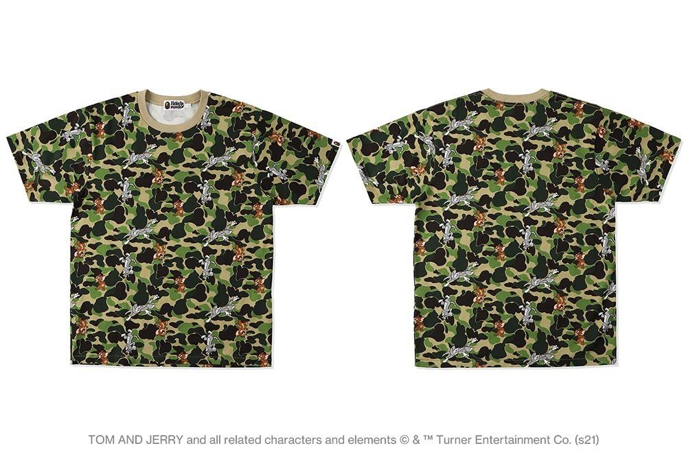 ア ベイシング エイプ×「トムとジェリー」、特別なコラボグラフィックをプリントしたTシャツやパーカー コピー ア ベイシング エイプ×「トムとジェリー」、特別なコラボグラフィックをプリントしたTシャツやパーカー コピー