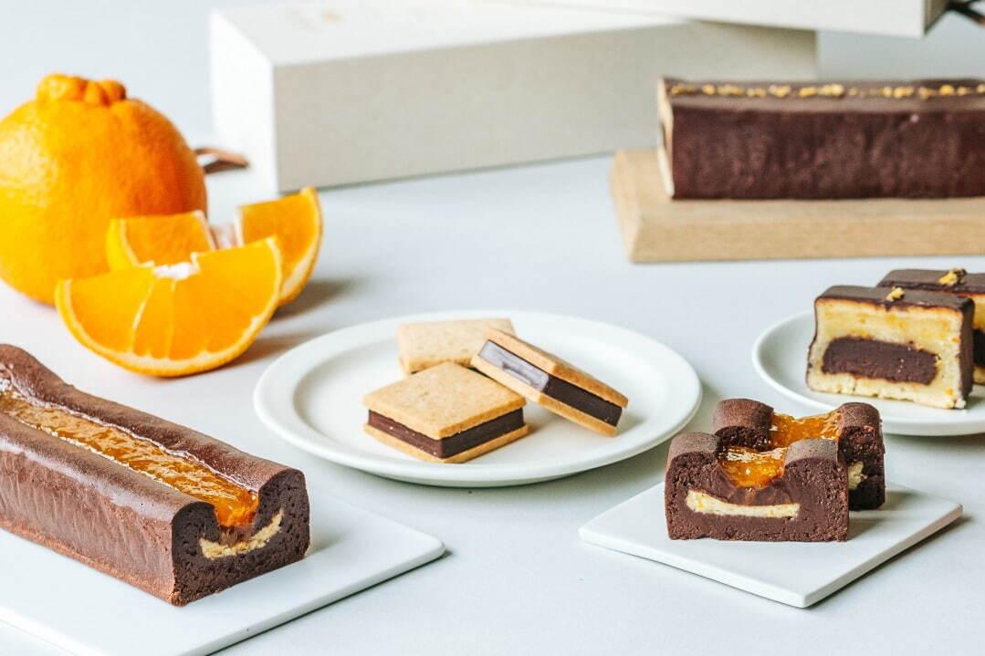 ミニマルの柑橘スイーツ、甘酸っぱしっとり「生ガトーショコラ」&ザクザク食感クッキー コピー ミニマルの柑橘スイーツ、甘酸っぱしっとり「生ガトーショコラ」&ザクザク食感クッキー コピー