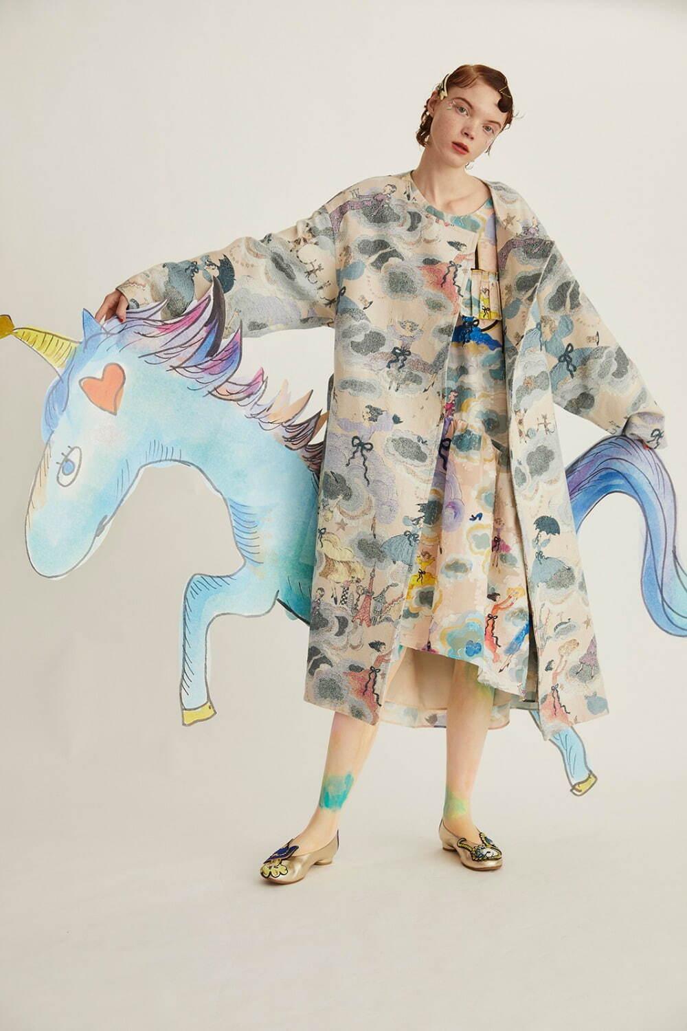 ツモリチサト 2021-22年秋冬コレクション - 空想めがねをかけて、幻想的な夢の世界へ コピー