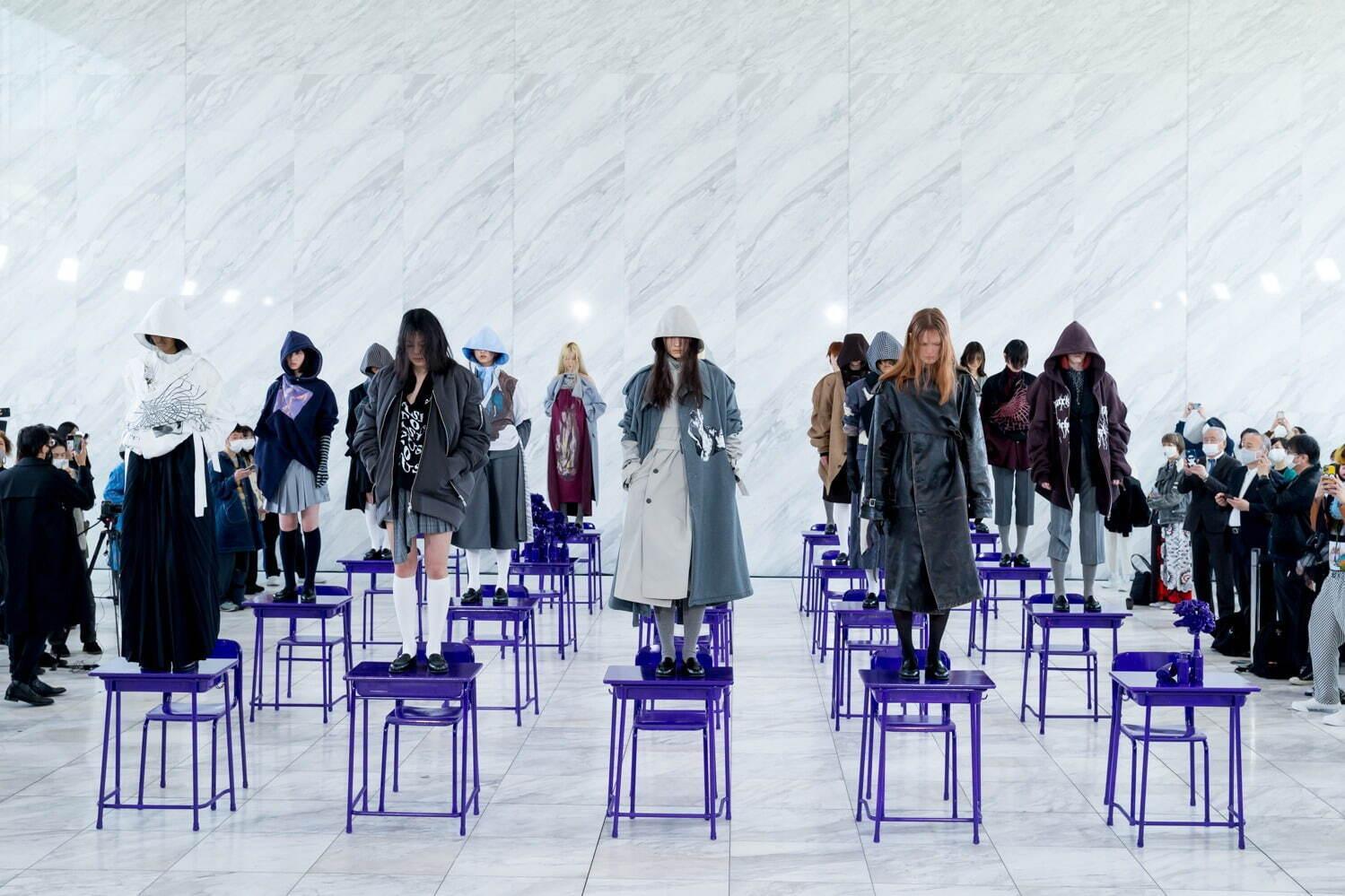 ケイスケヨシダ 2021年秋冬コレクション - さえない青春、 希望のメタファー コピー ケイスケヨシダ 2021年秋冬コレクション - さえない青春、 希望のメタファー コピー