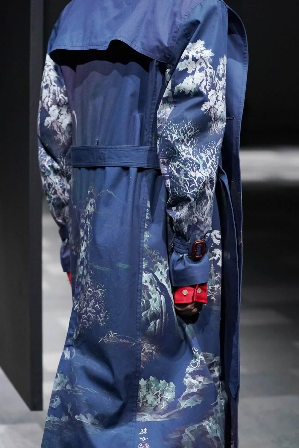 アツシ ナカシマ 2021-22年秋冬コレクション - 日本画家「楚水」の絵画、洋服に今蘇る コピー アツシ ナカシマ 2021-22年秋冬コレクション - 日本画家「楚水」の絵画、洋服に今蘇る コピー