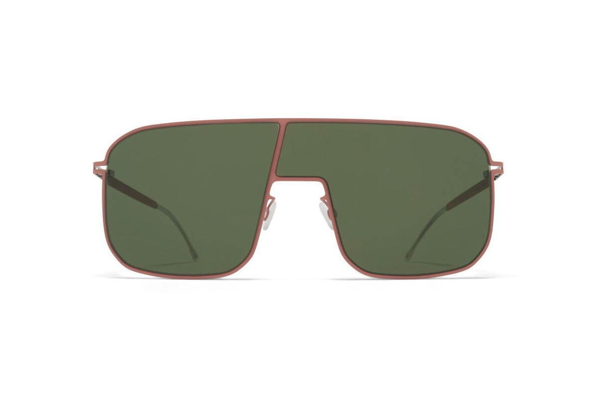 マイキータ“左右非対称レンズ”のサングラス、ピンク×オリーブグリーンやグラデーションカラー 