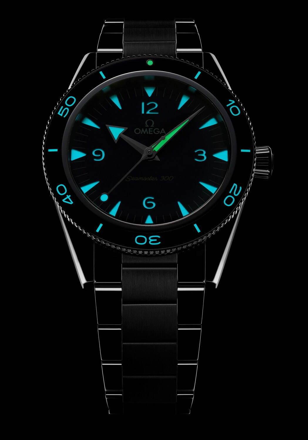 オメガの腕時計「シーマスター300」2021年新作、“ブロンズゴールド”ダイアルモデルも コピー