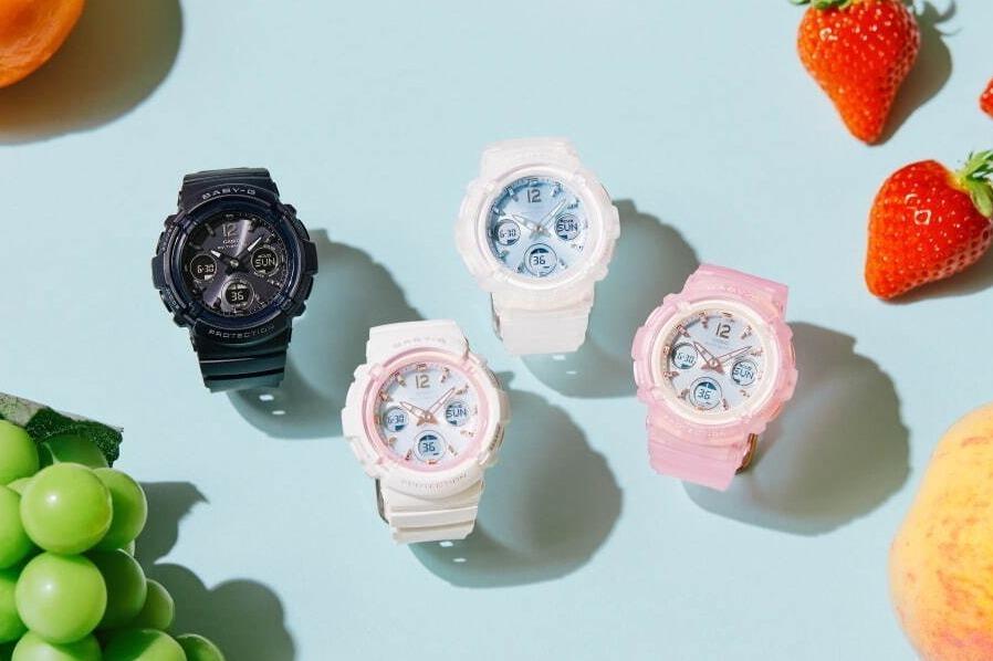 BABY-G新作“透明感”スケルトンウォッチ＆“くすみアースカラー”スクエア型腕時計 