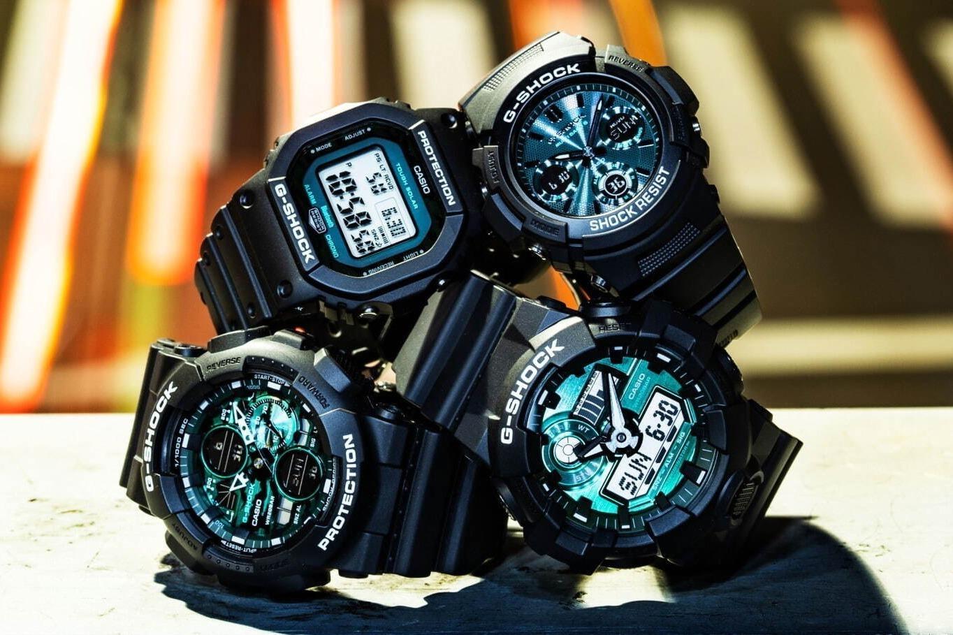 G-SHOCK“ブラック×グリーン”新作腕時計、定番「GW-B5600」など全4型で 