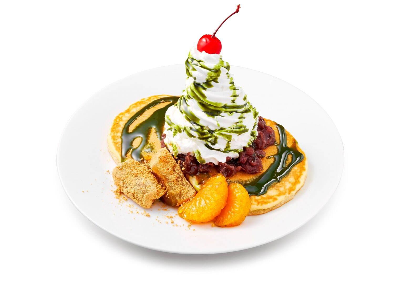 イケアの「抹茶スイーツ」わらび餅やあずきのせパンケーキやなめらか抹茶ゼリーの和風あんみつ コピー イケアの「抹茶スイーツ」わらび餅やあずきのせパンケーキやなめらか抹茶ゼリーの和風あんみつ コピー