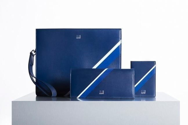 ダンヒルのサッカー日本代表「サムライ ブルー」のウェア＆革小物、ブルーストライプの財布も 