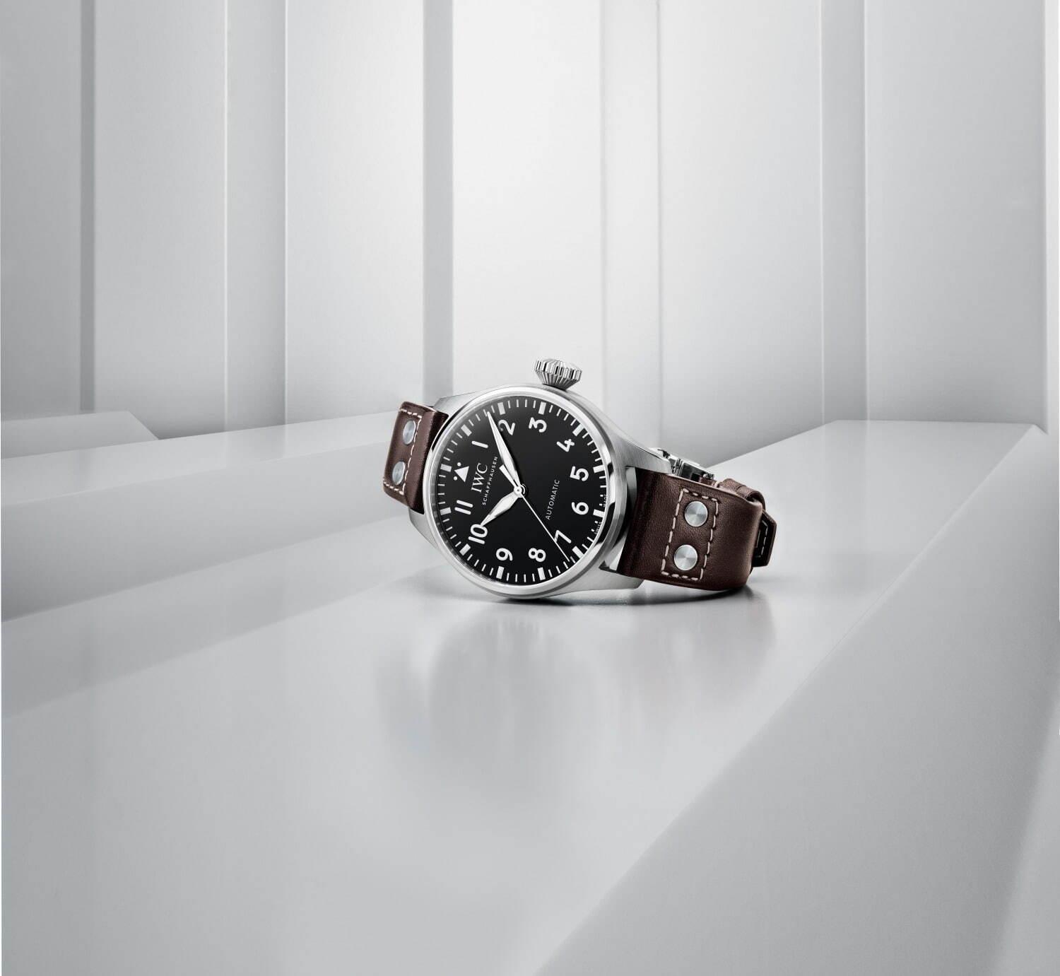 IWC「ビッグ・パイロット・ウォッチ」43mmケースの21年新作、装着感が向上した3針腕時計 コピー IWC「ビッグ・パイロット・ウォッチ」43mmケースの21年新作、装着感が向上した3針腕時計 コピー