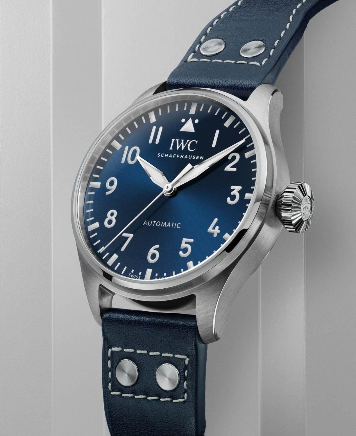 IWC「ビッグ・パイロット・ウォッチ」43mmケースの21年新作、装着感が向上した3針腕時計 コピー