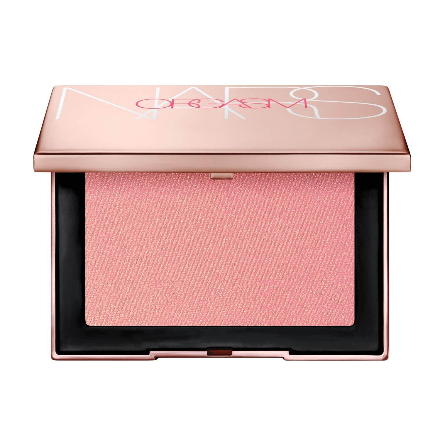 NARS21年夏コスメ「オーガズム オン ザ ビーチ」チークパレット、太陽を浴びたようなピーチピンク コピー NARS21年夏コスメ「オーガズム オン ザ ビーチ」チークパレット、太陽を浴びたようなピーチピンク コピー