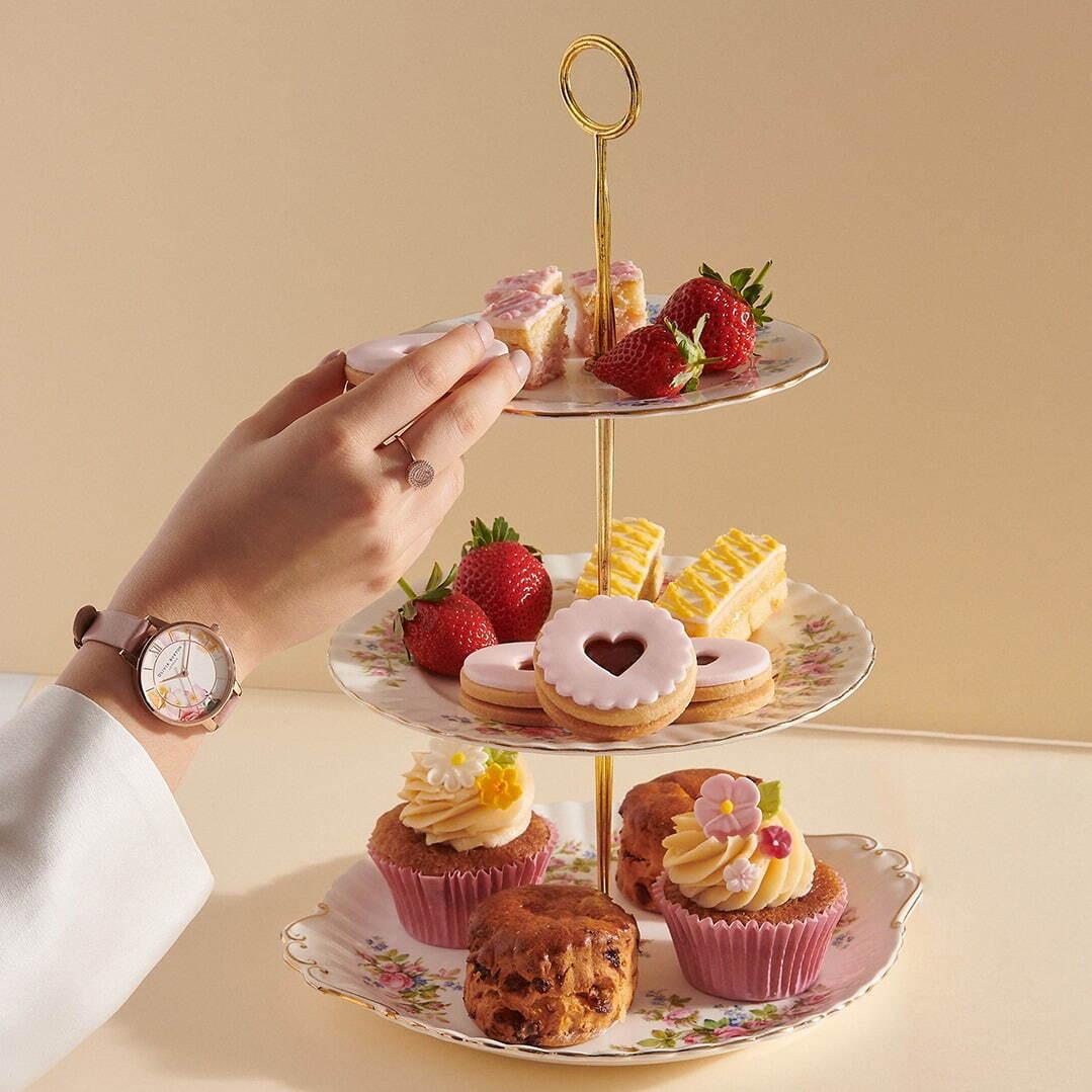 オリビア・バートンの新作腕時計「ティーパーティー」英国の伝統的な茶器をイメージ コピー