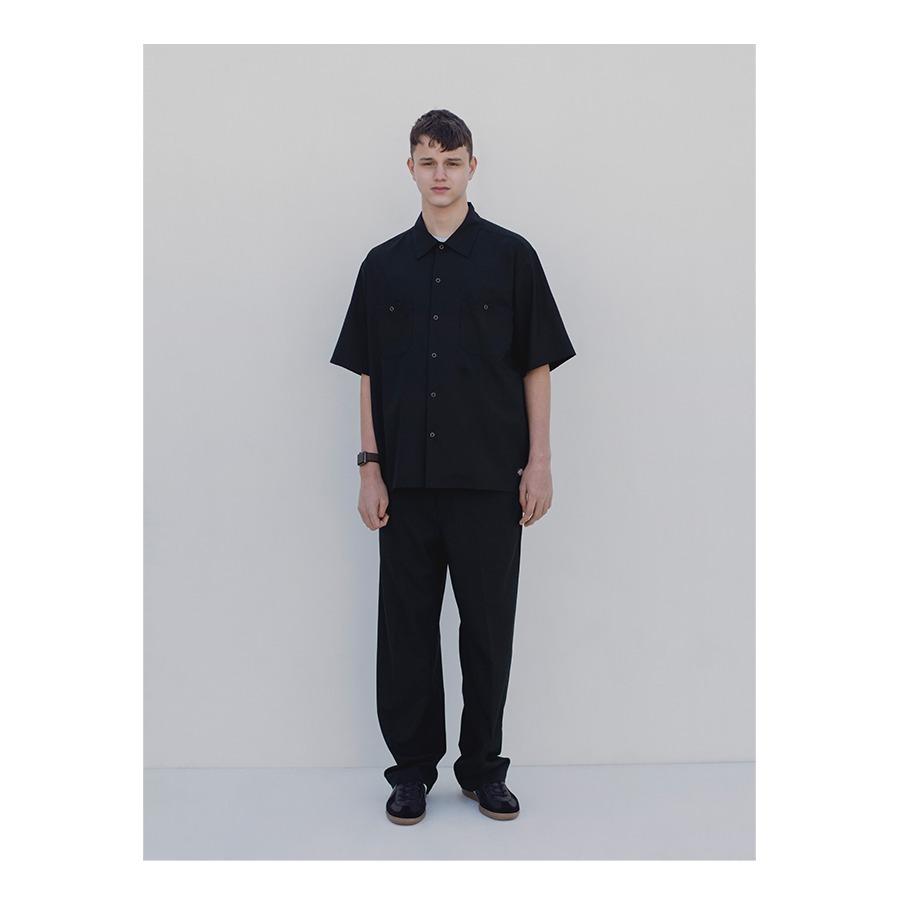 ソフネット×ディッキーズのワークシャツ＆パンツ、機能素材を用いたビッグシャツやストレートパンツなど コピー