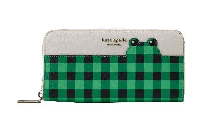 ケイト・スペード2021年夏“カエル＆蜂”のレザー財布、テントウムシのコインケースも コピー