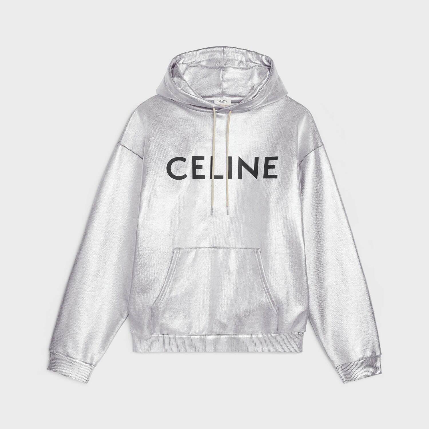 セリーヌ オム“CELINE”ロゴを配した新作ウェア＆スニーカー、Tシャツやフーディーなど コピー