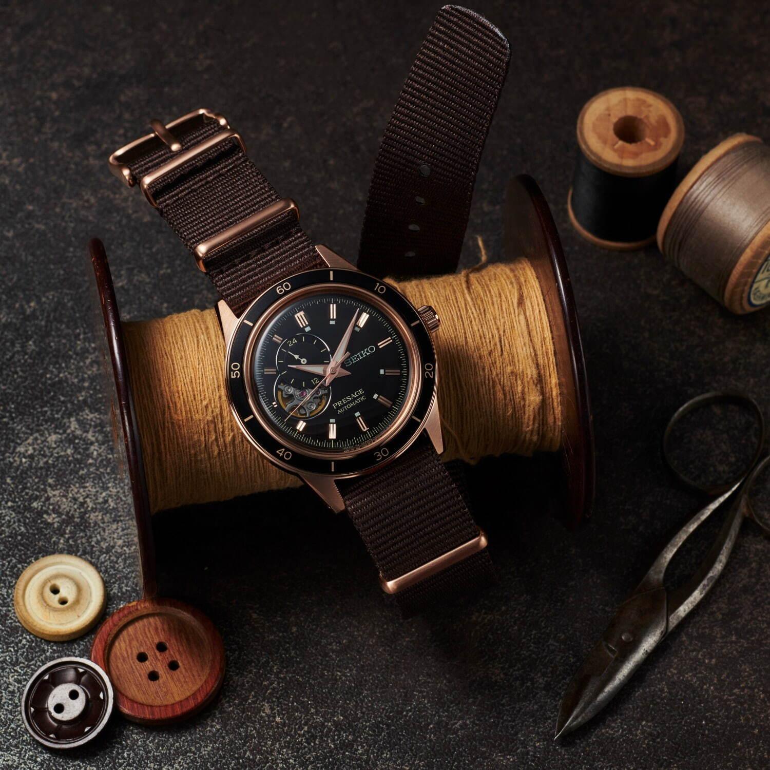 セイコー プレザージュの新作腕時計「Style60’s」60年代ヴィンテージスタイルを踏襲 コピー