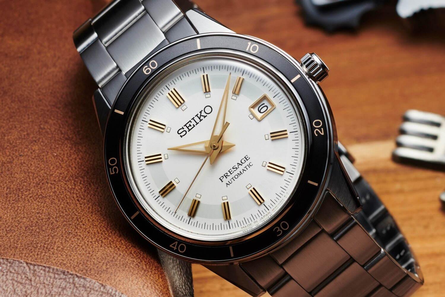 セイコー プレザージュの新作腕時計「Style60’s」60年代ヴィンテージスタイルを踏襲 