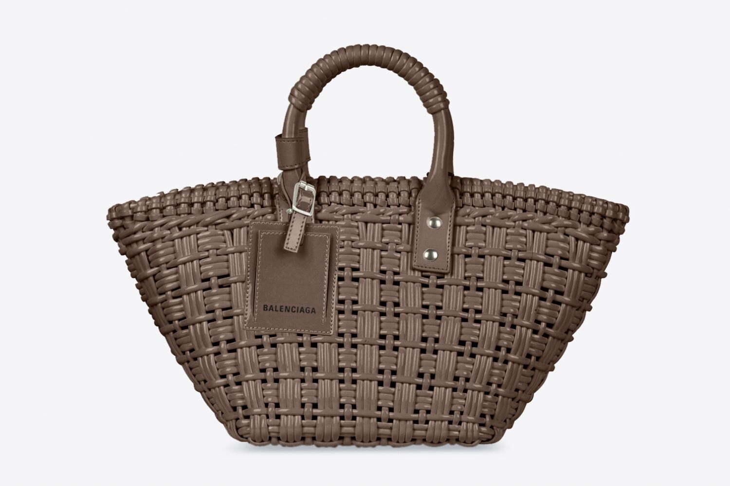 バレンシアガの新作バッグ「ビストロ」“ラタン製家具”から着想を得たバスケットトート 