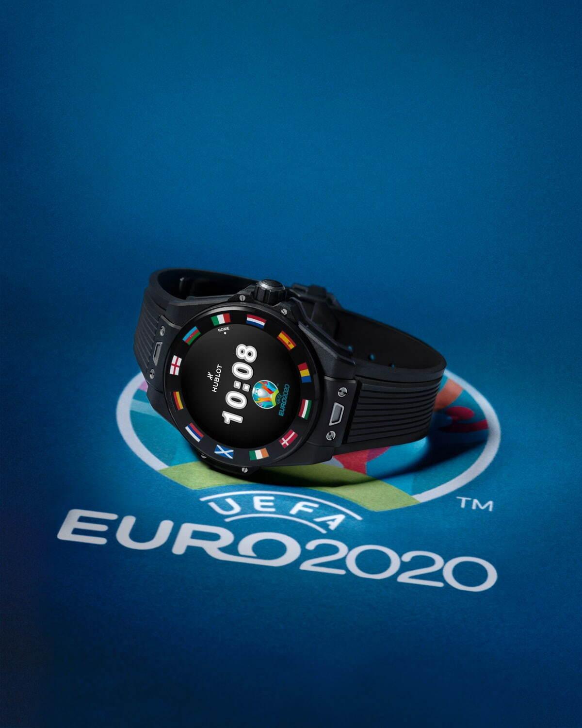 ウブロの腕時計「ビッグ・バン」新作、サッカー専用アプリでUEFA欧州選手権の試合状況リアルタイム受信 コピー