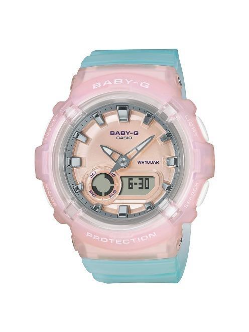 BABY-G“パステルカラー”の新作腕時計、涼し気スケルトンやマット調ミントグリーン コピー BABY-G“パステルカラー”の新作腕時計、涼し気スケルトンやマット調ミントグリーン コピー