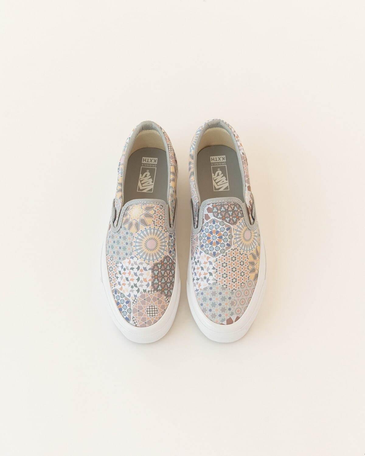KITH×Vans Vaultのスリッポンスニーカー、花柄や空モチーフなど10種のオリジナル柄で コピー KITH×Vans Vaultのスリッポンスニーカー、花柄や空モチーフなど10種のオリジナル柄で コピー