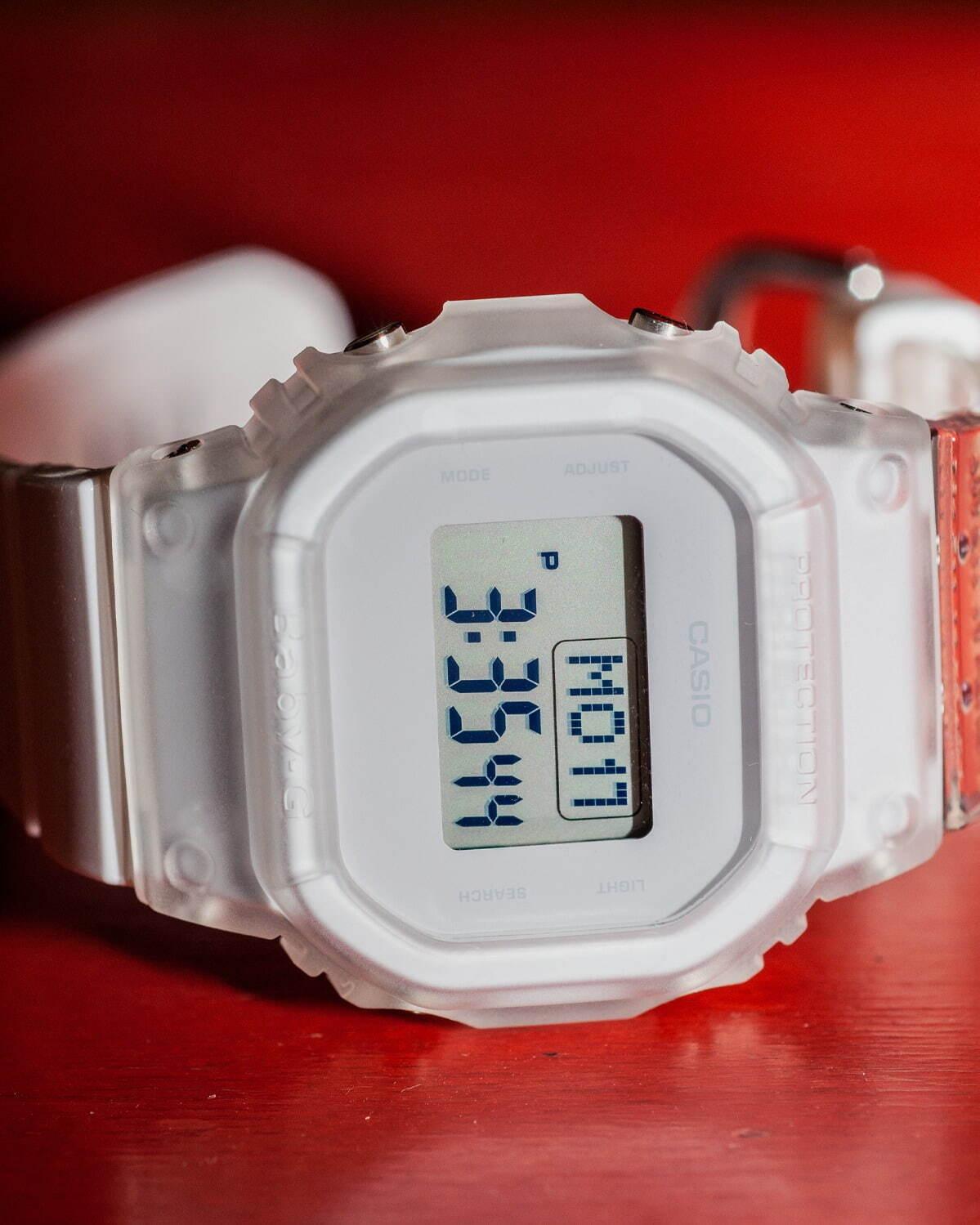 G-SHOCK/BABY-G×ビームス/ビームス ボーイ、ホワイト&クリア素材の新別注モデル コピー G-SHOCK/BABY-G×ビームス/ビームス ボーイ、ホワイト&クリア素材の新別注モデル コピー
